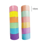 Maxbell 12x Sticky Ball Rolling Tapes Handmade Crafts Supplies Colored Ball Tape