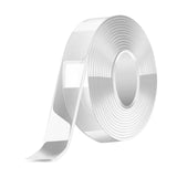 Maxbell Double Sided Width 3cm Clear Nano Tapes for Blowing Bubble Pinch Toy Making