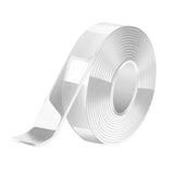 Maxbell Double Sided Width 3cm Clear Nano Tapes for Blowing Bubble Pinch Toy Making