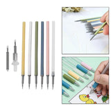 Maxbell 6x Paper Craft Knife Pen Refill for Precision Paper Cutting Card Making