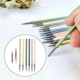 Maxbell 6x Paper Craft Knife Pen Refill for Precision Paper Cutting Card Making
