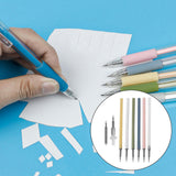 Maxbell 6x Paper Craft Knife Pen Refill for Precision Paper Cutting Card Making