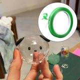 Maxbell Bubble Balloons Blowing Tape Picture Mount Tape Removable Relaxing Adhesive Green