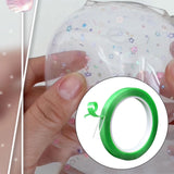 Maxbell Bubble Balloons Blowing Tape Picture Mount Tape Removable Relaxing Adhesive Green