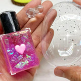 Maxbell Clear Double Sided Tape Reusable for Blowing Bubble Picture Decoration 300cm