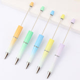 Maxbell 20Pcs Bead Pen Printable DIY Beaded Pen for Stationery School Kids Gifts