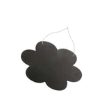 Maxbell Hanging Mini Chalkboard Sign Wooden Blackboard Tag Message Memo Board Flowers