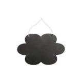 Maxbell Hanging Mini Chalkboard Sign Wooden Blackboard Tag Message Memo Board Flowers