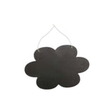 Maxbell Hanging Mini Chalkboard Sign Wooden Blackboard Tag Message Memo Board Flowers