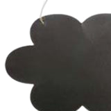 Maxbell Hanging Mini Chalkboard Sign Wooden Blackboard Tag Message Memo Board Flowers