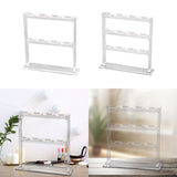 Maxbell Earring Holder Selling Lightweight Storage Simple for Rings Hanging Earrings 2 Tiers