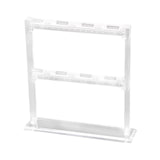Maxbell Earring Holder Selling Lightweight Storage Simple for Rings Hanging Earrings 2 Tiers