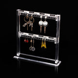 Maxbell Earring Holder Selling Lightweight Storage Simple for Rings Hanging Earrings 2 Tiers