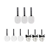 Maxbell 3 Pieces Aroma Diffuser Stone DIY Scented Solid Fragrance for Travel Closet Plaque