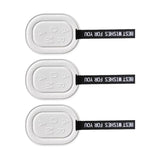 Maxbell 3 Pieces Aroma Diffuser Stone DIY Scented Solid Fragrance for Travel Closet Plaque