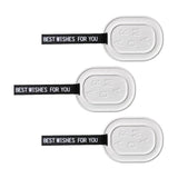 Maxbell 3 Pieces Aroma Diffuser Stone DIY Scented Solid Fragrance for Travel Closet Plaque