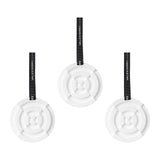 Maxbell 3 Pieces Aroma Diffuser Stone DIY Scented Solid Fragrance for Travel Closet Geometry
