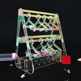 Maxbell Cute Earring Display Stand Jewelry Coat Hanger Rack for Closet Dresser Multicolor