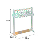 Maxbell Earring Display Stand Holder Women Girls Tabletop Coat Hanger Rack
