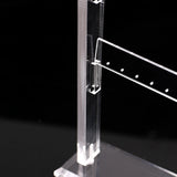 Maxbell Acrylic Necklace Holder Holding Rack Hanger for Bracelets Eardrop Tabletop