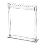 Maxbell Acrylic Necklace Holder Holding Rack Hanger for Bracelets Eardrop Tabletop