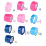 Maxbell Double Sided Tape Reusable Bubble Balloons Blowing Tape for Pinch Toy Making Pink 100cmx3cm
