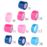 Maxbell Double Sided Tape Reusable Bubble Balloons Blowing Tape for Pinch Toy Making Pink 100cmx3cm