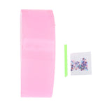 Maxbell Double Sided Tape Reusable Bubble Balloons Blowing Tape for Pinch Toy Making Pink 100cmx3cm