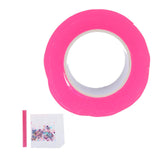 Maxbell Double Sided Tape Reusable Bubble Balloons Blowing Tape for Pinch Toy Making Pink 300cmx3cm