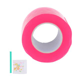 Maxbell Double Sided Tape Reusable Bubble Balloons Blowing Tape for Pinch Toy Making Pink 100cmx5cm