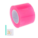 Maxbell Double Sided Tape Reusable Bubble Balloons Blowing Tape for Pinch Toy Making Pink 100cmx5cm