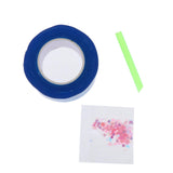 Maxbell Double Sided Tape Reusable Bubble Balloons Blowing Tape for Pinch Toy Making Blue 300cmx3cm