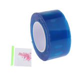 Maxbell Double Sided Tape Reusable Bubble Balloons Blowing Tape for Pinch Toy Making Blue 300cmx3cm