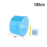 Maxbell Double Sided Tape Reusable Bubble Balloons Blowing Tape for Pinch Toy Making Blue 100cmx5cm