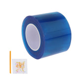 Maxbell Double Sided Tape Reusable Bubble Balloons Blowing Tape for Pinch Toy Making Blue 300cmx5cm