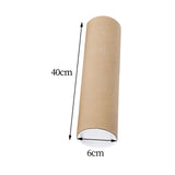 Maxbell Long Cardboard with Caps Inner Dia 2.36in Round for Blueprint Shipping 40cm