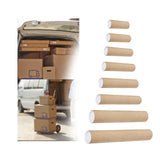 Maxbell Portable Mailing Tubes with Caps Tube Parcel for Document Packaging Shipping 30cm