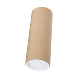 Maxbell Portable Mailing Tubes with Caps Tube Parcel for Document Packaging Shipping 30cm