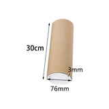 Maxbell Portable Mailing Tubes with Caps Tube Parcel for Document Packaging Shipping 30cm