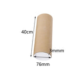 Maxbell Portable Mailing Tubes with Caps Tube Parcel for Document Packaging Shipping 40cm