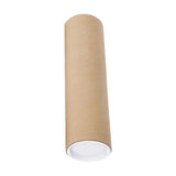 Maxbell Portable Mailing Tubes with Caps Tube Parcel for Document Packaging Shipping 50cm