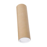 Maxbell Portable Mailing Tubes with Caps Tube Parcel for Document Packaging Shipping 50cm