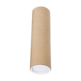 Maxbell Portable Mailing Tubes with Caps Tube Parcel for Document Packaging Shipping 50cm