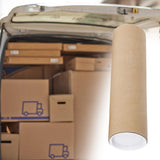 Maxbell Portable Mailing Tubes with Caps Tube Parcel for Document Packaging Shipping 50cm