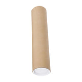 Maxbell Portable Mailing Tubes with Caps Tube Parcel for Document Packaging Shipping 80cm
