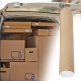 Maxbell Portable Mailing Tubes with Caps Tube Parcel for Document Packaging Shipping 90cm