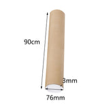 Maxbell Portable Mailing Tubes with Caps Tube Parcel for Document Packaging Shipping 90cm