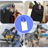 Maxbell 12x Sublimation Blank Luggage Tags DIY Label ID Card Bag Double Sided White