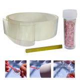 Maxbell Double Sided Nano Tapes Removable Multipurpose with Straw for Handmade Ball 1Mx3CM