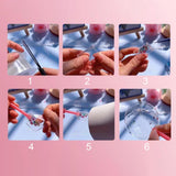 Maxbell Double Sided Nano Tapes Removable Multipurpose with Straw for Handmade Ball 3Mx5CM